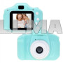 Цифровой детский фотоаппарат X200 Smart Kids Camera бирюзовый